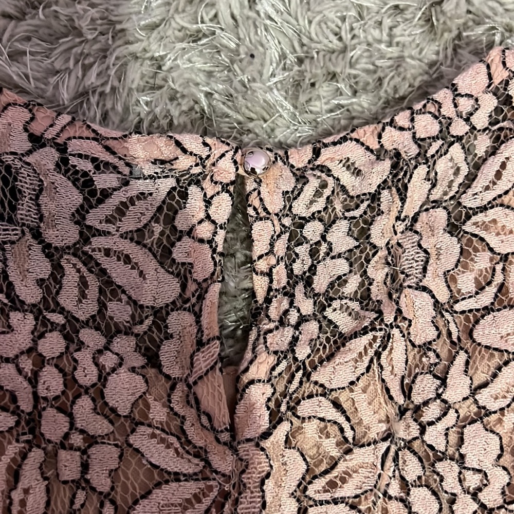 Pink and black M dress - Picture 3 of 4